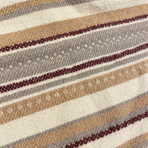 HOWE Mens Size Small Stripes Cotton Long Sleeve Button Up Shirt - Picture 8 of 8